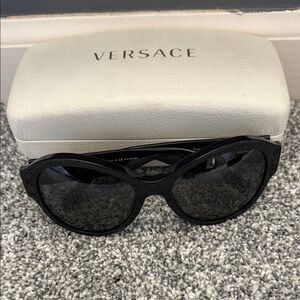 Versace Elegant Black Sunglasses